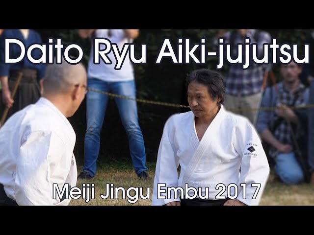 Daito-Ryu Aikijujutsu Demonstration - Amano Shizuo - Meiji Jingu Reisai 2017