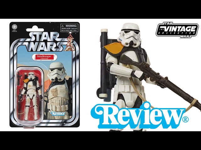 Star Wars The Vintage Collection Sandtrooper (Squad Leader) Review & Comparison | VC409