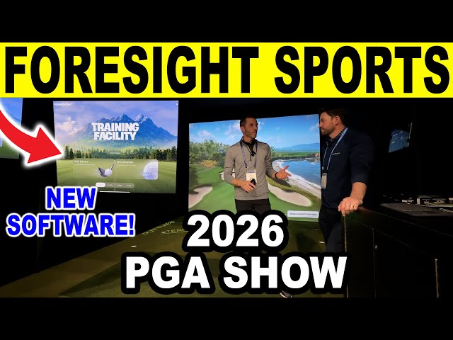 Foresight Sports NEW Golf Simulator Software at the 2026 PGA Show!