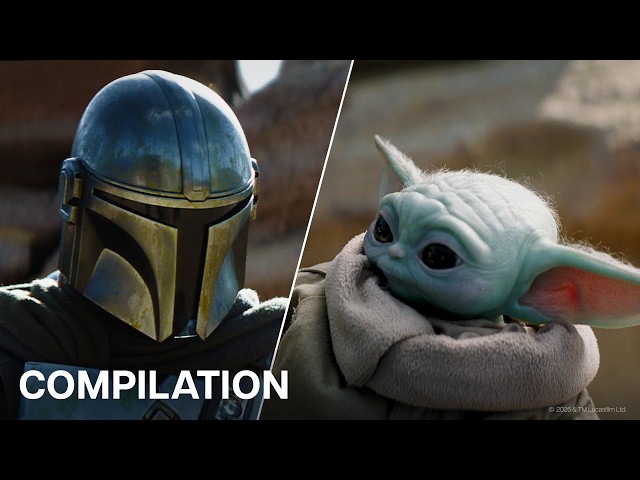 Mando and Grogu Father and Son Moments | Official Compilation