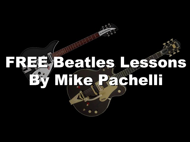 Do You Like FREE Beatles Lesson Videos?