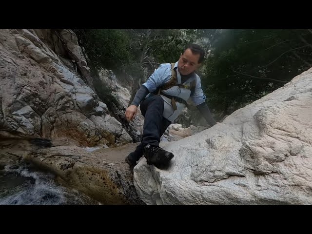 010275 #Extreme #Climbing #Waterfalls #Nature #Forest #Mountain #Adventures ⚠️ Don't Do This 🏞🧗⛔️⚠️