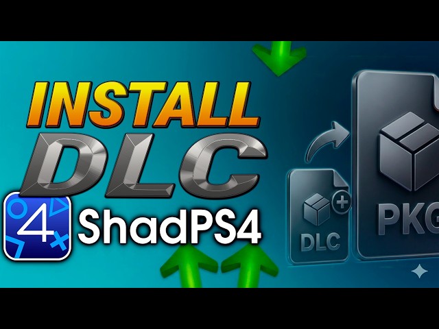 🕹️How to INSTALL DLC on SHADPS4 | EASY and QUICK Step by Step🔥
