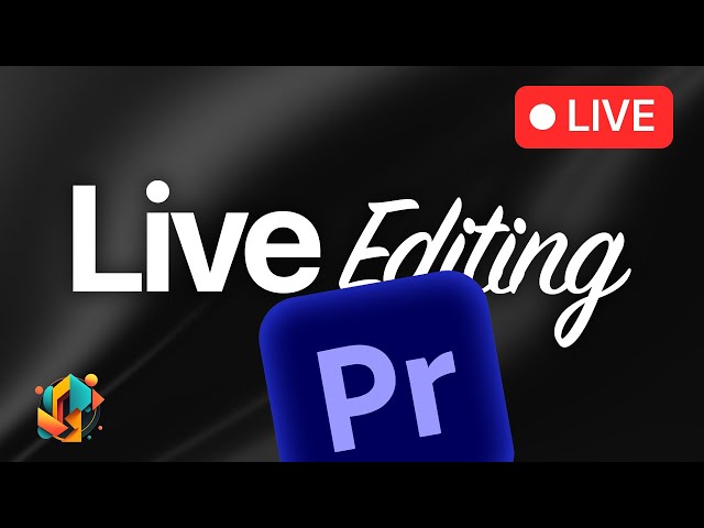🎥 Editing Live! – Weekly stream 2/3 – Adobebasics.com