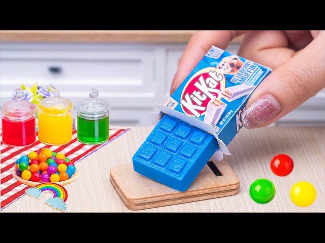 Amazing KITKAT Cake Dessert🌈Satisfying 1000+ Minute With Miniature Rainbow Chocolate Cake Decorating