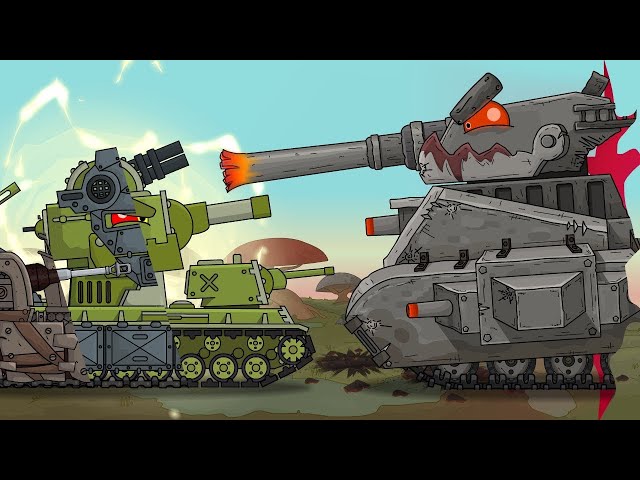 The Lost Story: KV-6 vs Leviathan - Cartoons about tanks