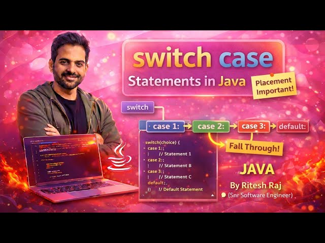 Switch Case in Java | Fall Through Explained with Tricky Examples