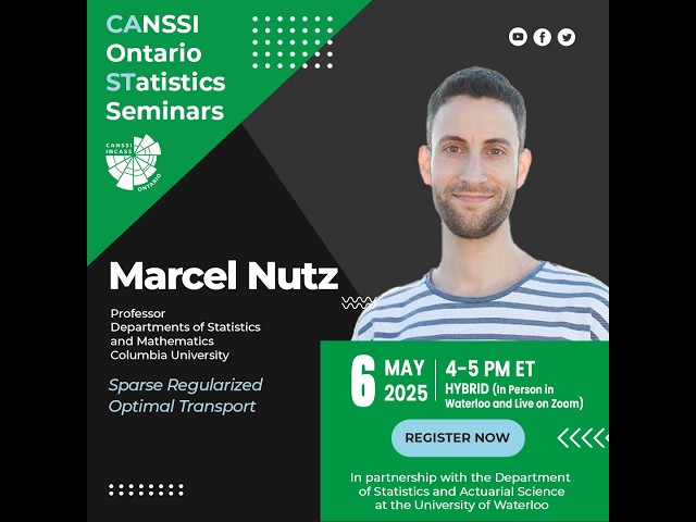 Marcel Nutz: Sparse Regularized Optimal Transport