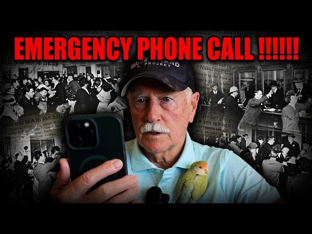 EMERGENCY PHONE CALL !!!!!! IMMINENT ALGORITHMIC STOCK MARKET PANIC !!!!!! (Warning to Millions !)