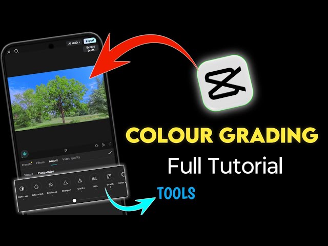 Cinematic 4K Colour Grading In Capcut | Capcut Colour Grading Tutorial | Capcut Cinematic Edit