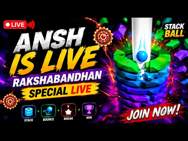 Stack Ball 🔴 Hindi Live 🔥☠️ #Stackball​ #Live
