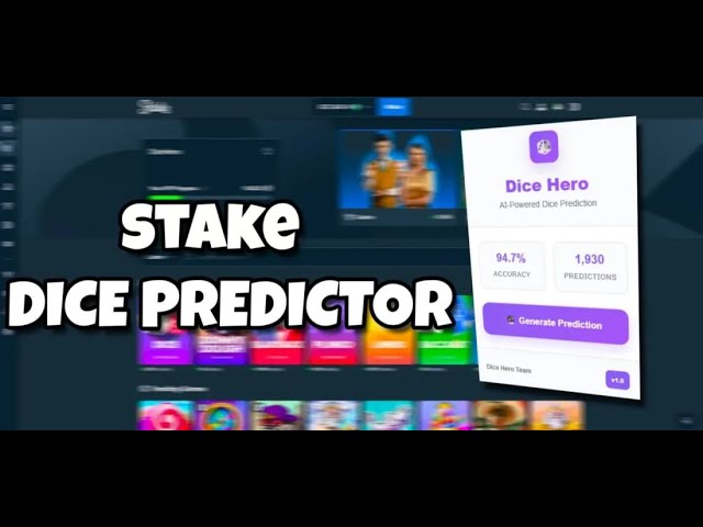 $100 to $24k WITH Stake Dice Predictor | DiceHero