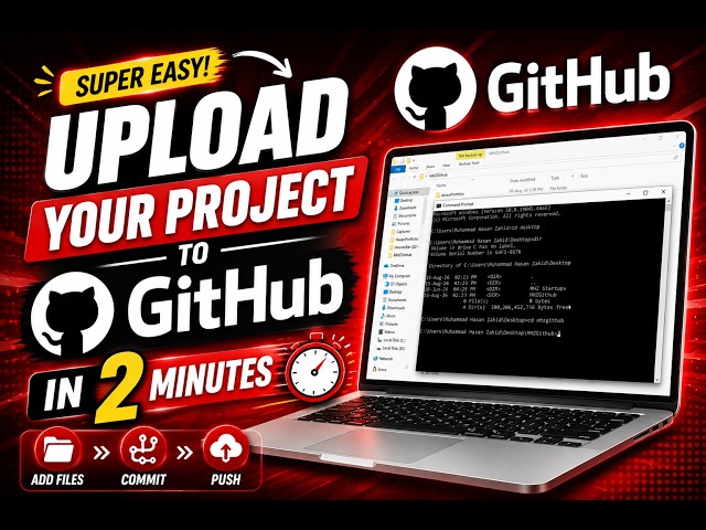Upload Your Project to GitHub in 2 Minutes