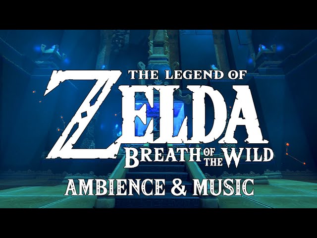 Zelda Breath of the Wild Ambience & Music | Ancient Sheikah Shrine | ASMR Work/Study/Sleep Aid