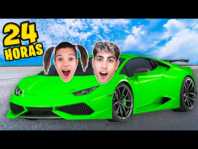 24 HORAS EN UN LAMBORGHINI !!