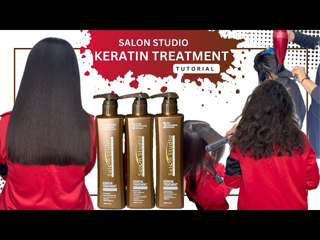Salon Studio Keratin Treatment | Step by Step - Tutorial