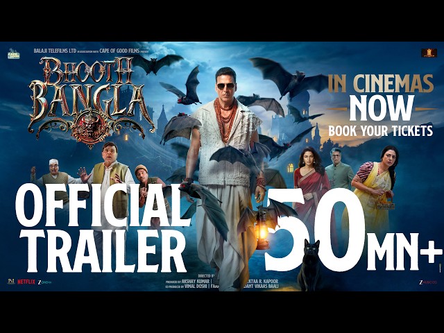 Bhooth Bangla -Official Trailer| Akshay Kumar, Tabu, Paresh, Wamiqa, Priyadarshan |In Cinemas 16 Apr