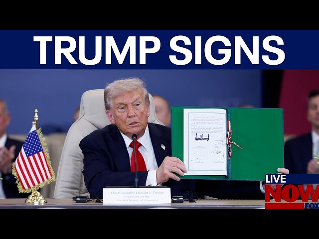 Israel-Hamas deal: Trump signs Gaza peace plan