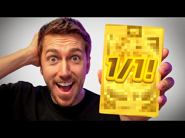 I PULLED AN INSANE 1 OF 1 FOOTBALL CARD!