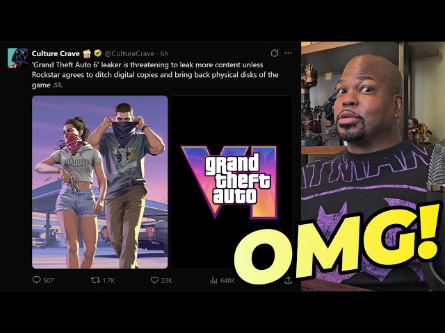 GTA 6 Hackers Threaten to Release More Footage if Rockstar Doesn't Start Printing Physical Discs!