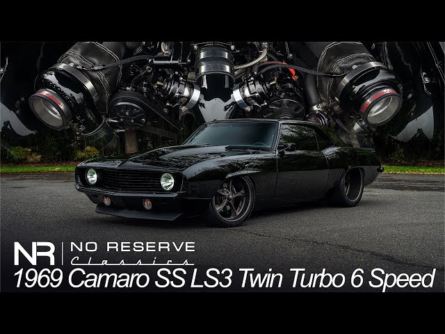 Twin Turbo LS3 1969 Camaro SS – Pro Touring Beast FOR SALE: 1-800-562-7815 www.noreserveclassics.com