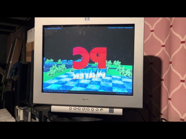 PCI GPU Shootout Dos Benchmarks ET6000 GD-5446 GD-5430 TVGA-9440