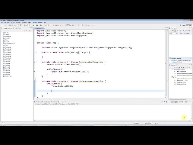 Advanced Java Multi threading Part 7   Producer Consumer