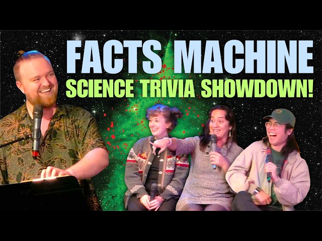 Quizzing Scientists & Comedians on Science Trivia!