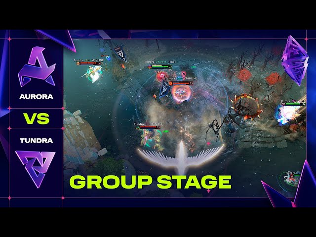 LAST CHANCE! AURORA vs TUNDRA ESPORTS - Official Highlights - BLAST Slam VII Dota 2