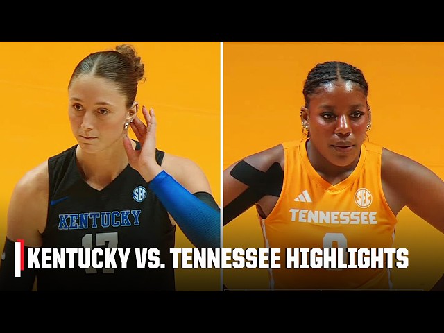 Kentucky Wildcats vs. Tennessee Lady Volunteers | Full Match Highlights | ESPN College Volleyball