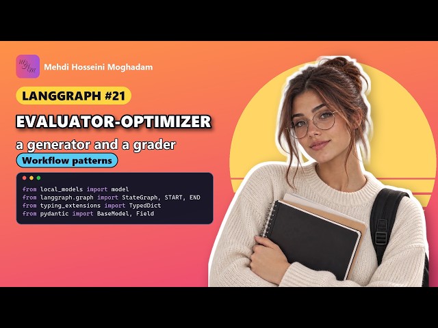 LangGraph #21: Evaluator-optimizer – LangGraph Pattern #langgraph #python