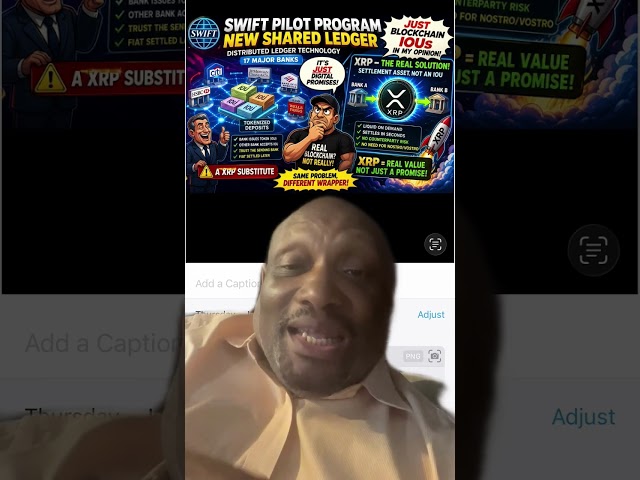 SWIFT Pilot Blockchain program with 17 banks can’t replace XRP it’s just Blockchain IOUs using Fiat