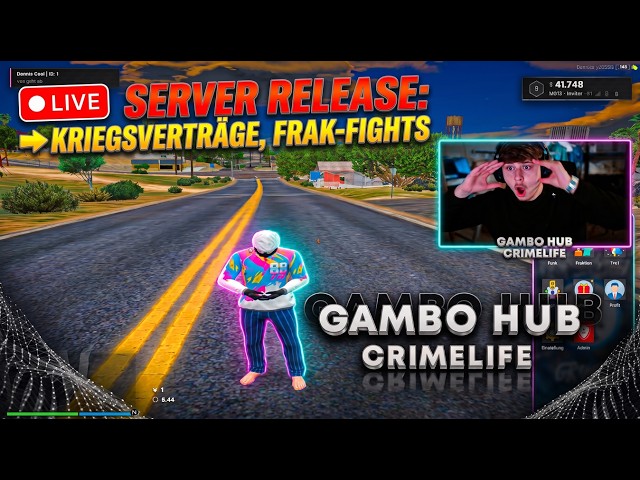 🟢LIVE - Kriegsverträge & Frakfights - 20,00€ Gewinnchance - FiveM [Gambo Hub Crimelife]