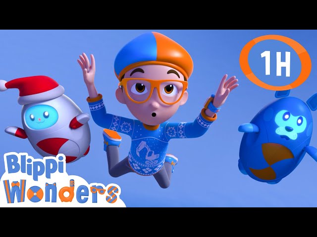 Blippi on A Mission: Save Christmas! 🌲🎅🏻 | Blippi Wonders Educational Videos for Kids