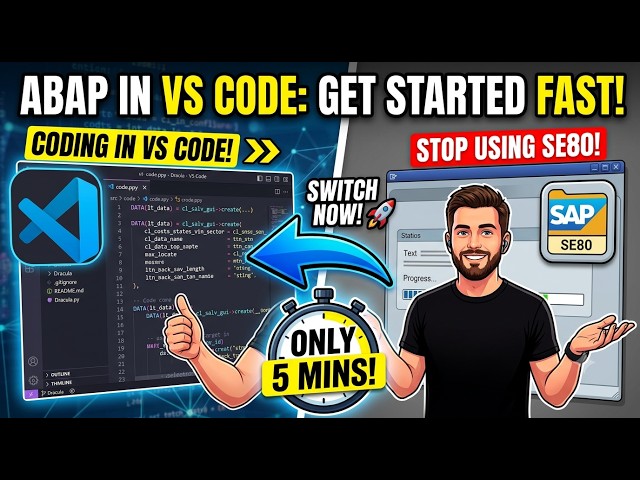 The Fastest Way to Setup ABAP in VS Code (Under 5 Mins)