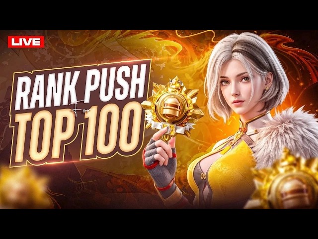 TOP 1 CONQUEROR RANK PUSH IN BGMI 🔥