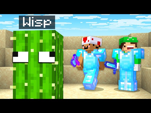 Minecraft Manhunt, But I Can Disguise as Blocks