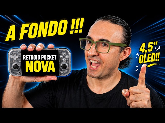 RETROID POCKET NOVA a POWERFUL console with a 4:3 OLED screen