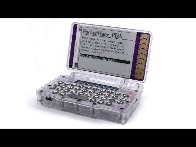 PocketMage PDA - Launch Announcement