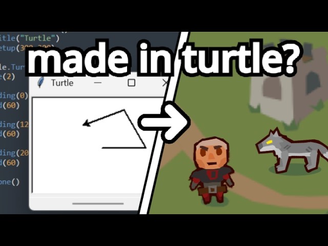I Made an RPG In Python Turtle!