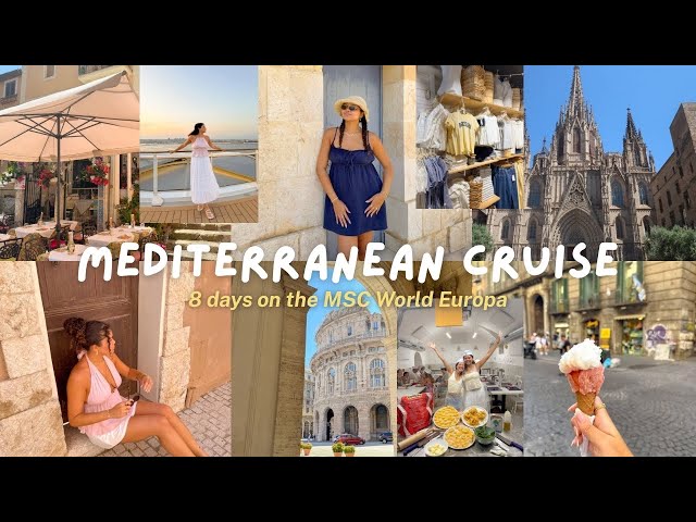 MEDITERRANEAN CRUISE: 8 days on the MSC World Europa