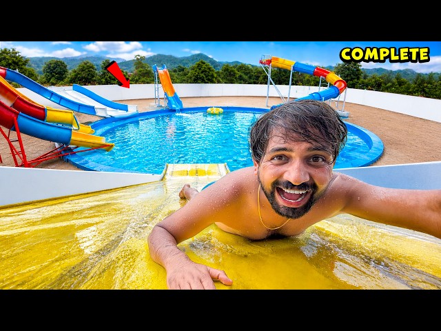 Finally...Our Personal Water Park Is Completed 🤩 | अब आएगा मज़ा 😈🔥