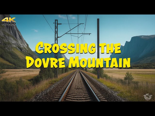 4K CABVIEW: Heimdal (Trondheim) to Lillehammer + Moose encounter