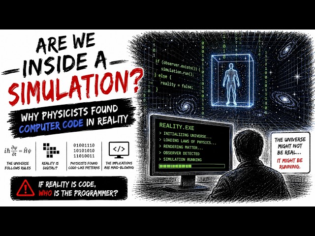 Are We Living Inside a Simulation?  🚨The Quantum Evidence? Why Physicists Found Code in Reality