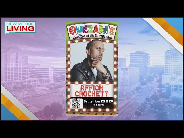 Comedian Affion Crockett shows vulnerability and relatability in upcoming show