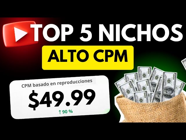 5 Proven High CPM YouTube Niches for 2025