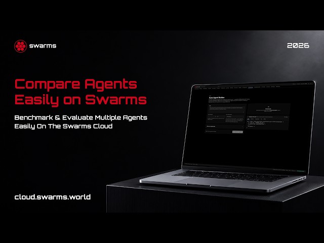 Compare AI Agents Side by Side Easily On The Swarms Cloud 👾☁️