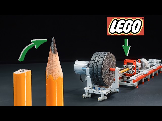 #LEGO Motorized Office Supplies - Making and Testing in #legotechnic #experiment