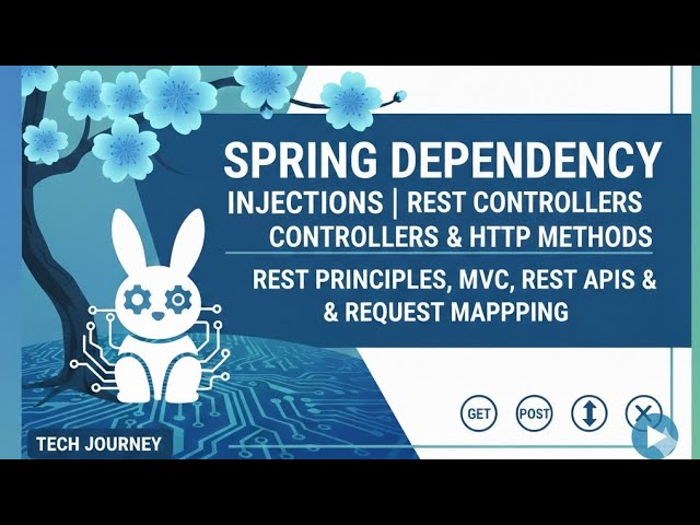 Spring Dependency Injection & Beans | REST Principles, Controller & Request Mapping