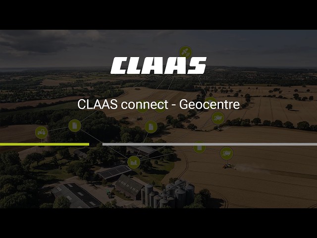 CLAAS connect – Geocentre: Manage Fields and Machines with the Map View